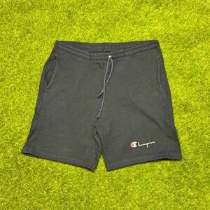 Vintage 80s/90s Champion Shorts Adult Size Medium Navy Blue Cotton